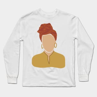 Abstract Woman 3 Long Sleeve T-Shirt